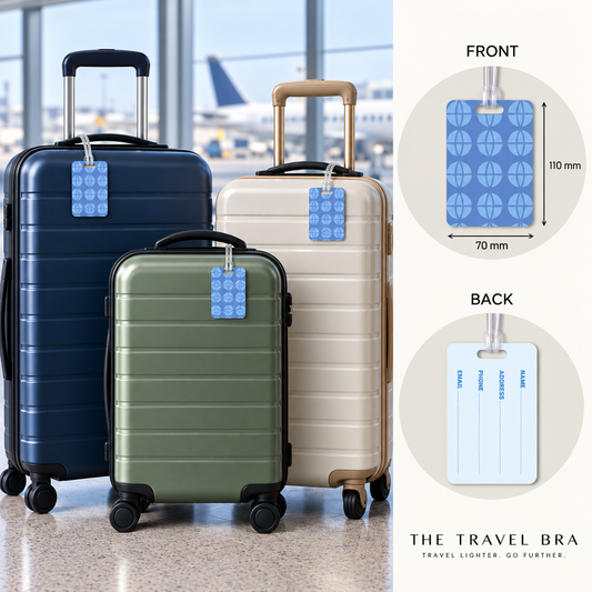 Luggage Tags Dark Blue